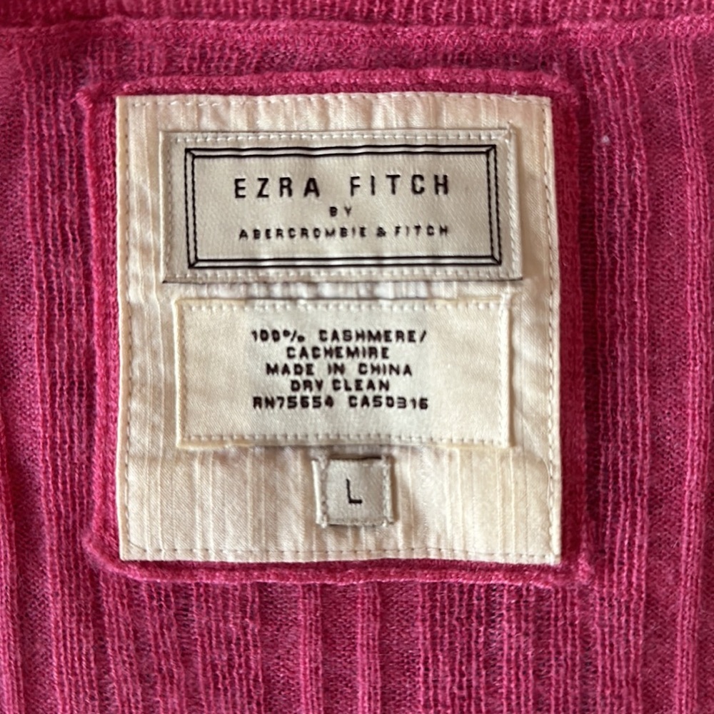 COPY - EZRA Fitch by Abercrombie 100% cashmere - Picture 2 of 4